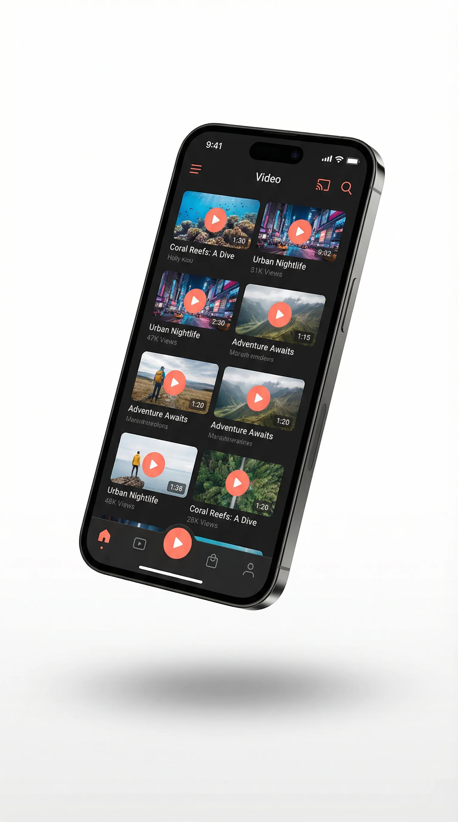 海角社区APP客户端界面展示